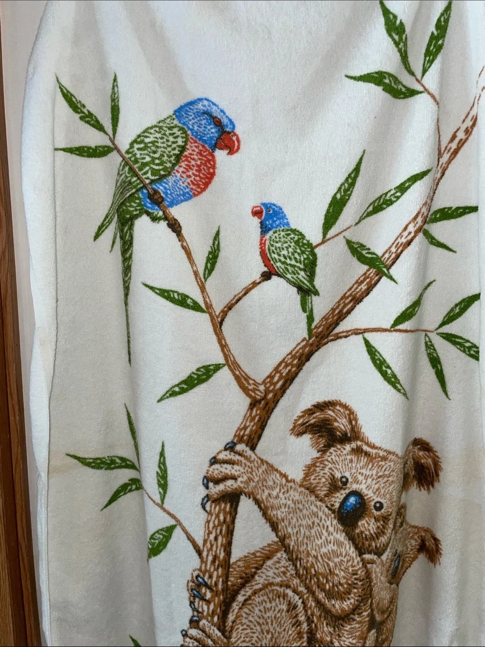 Vintage beach towel